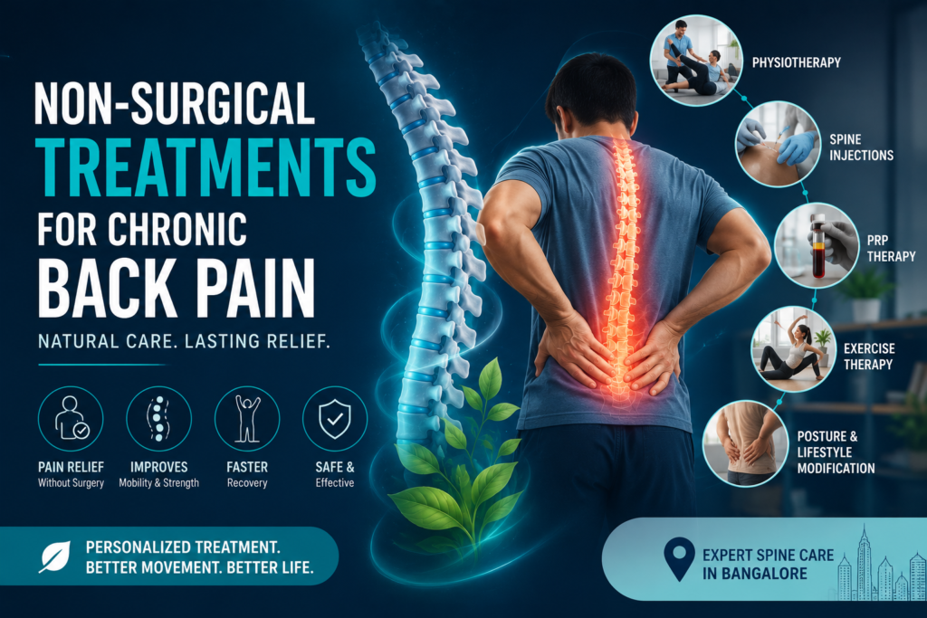 Current image: Non-Surgical Treatments for Chronic Back Pain in Bangalore