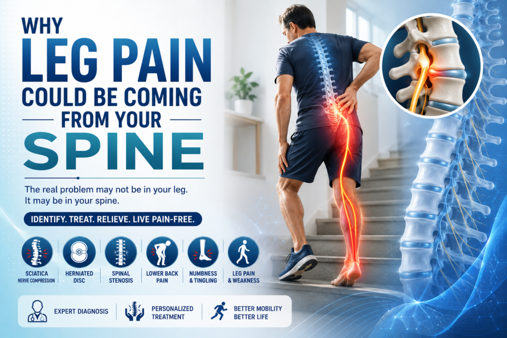 Current image: Why Leg Pain Could Be Coming From Your Spine