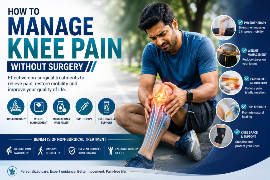 Manage Knee Pain Without Surgery