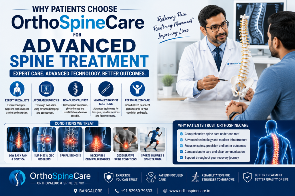 Current image: Advanced Spine Treatment in Bangalore